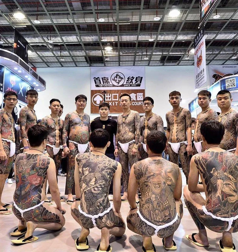 Tatuagens orientais de Diao Zuo