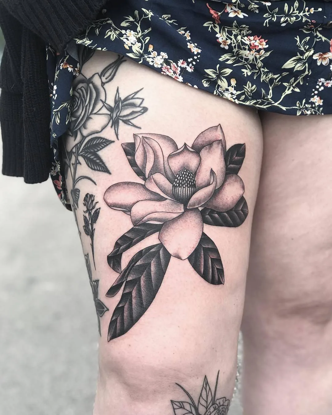 Tatuador Javier Betancourt, preto estilo antigo tradicional tatuagem | USA