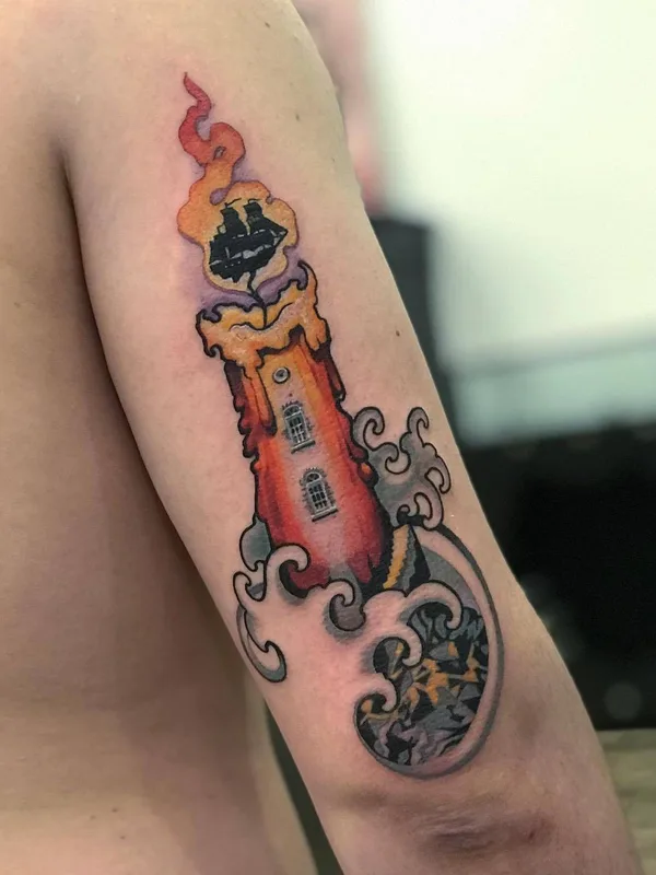 color illustrative Tatuaggio su forearm #22929 | Tatuatore Dima Inmirrioi