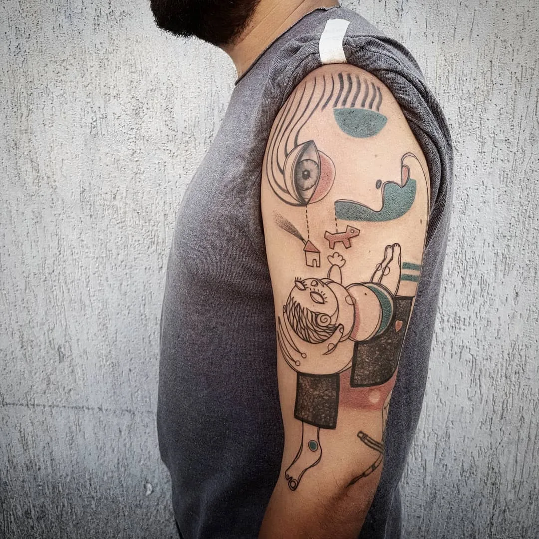 Tattoo artist Matteo Cascetti, exclusive interview, authors style modern tattoo | Italy