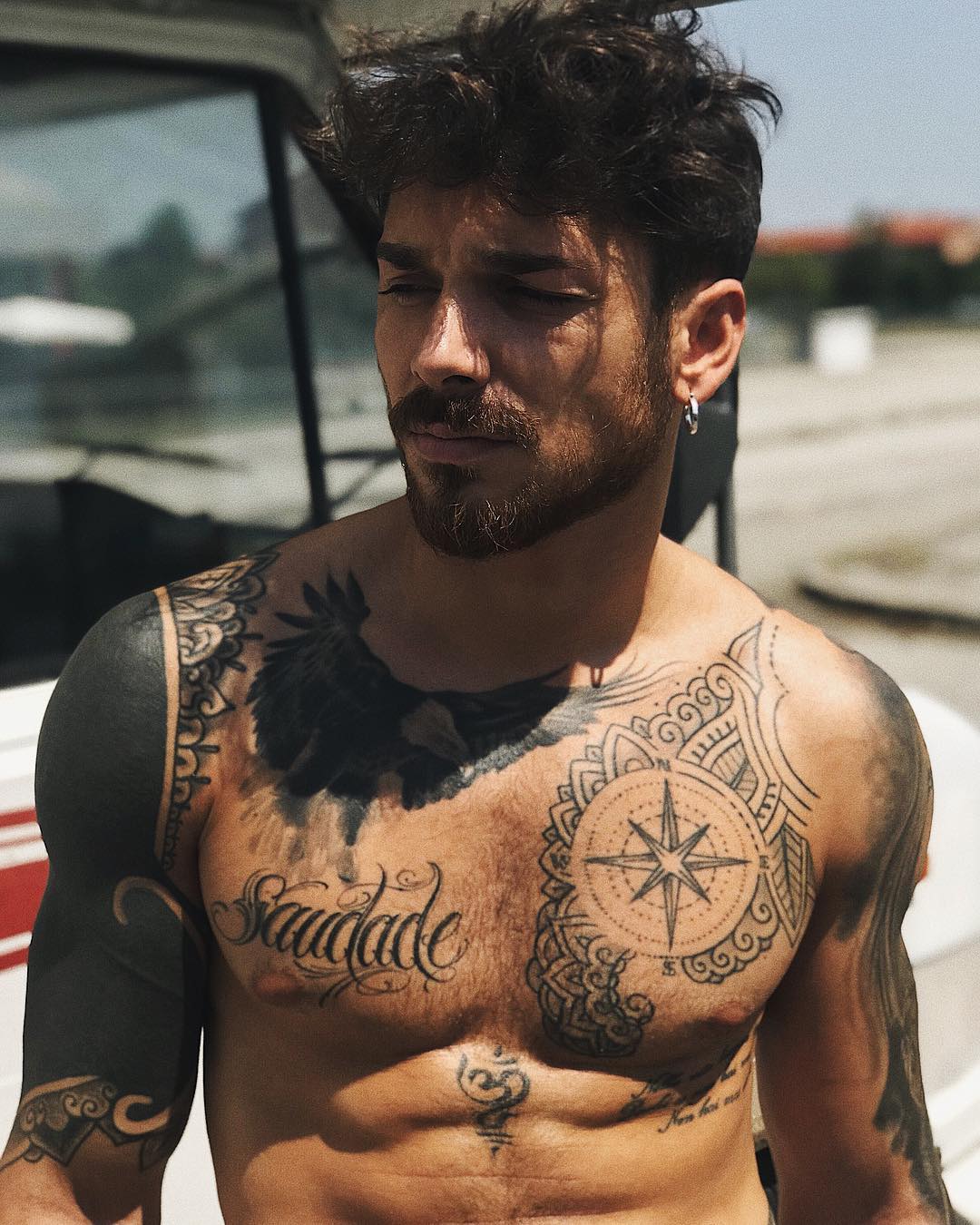 Tattoo model Andrea Cerioli | Bologna, Italy | iNKPPL