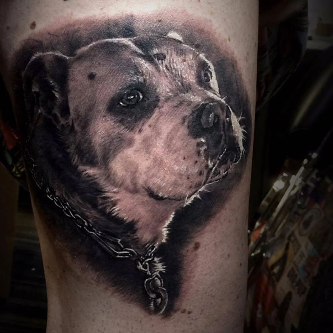 Tattoo artist Zhang Po, color and black&grey portrait tattoo realism | USA