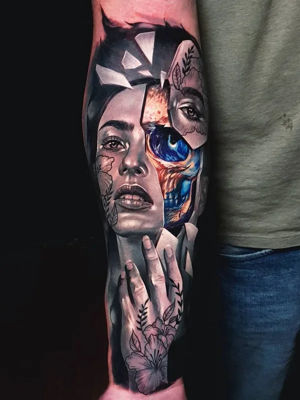 color realism tattoo auf forearm #23717 | Tätowierer Akbar Tawakkal