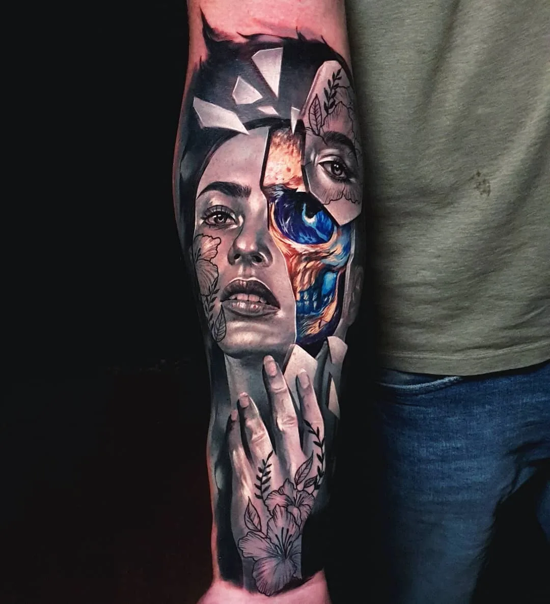Tattoo artist Akbar ATA Tawakkal, authors style realistic tattoo, surrealism art | Indonesia, Bali
