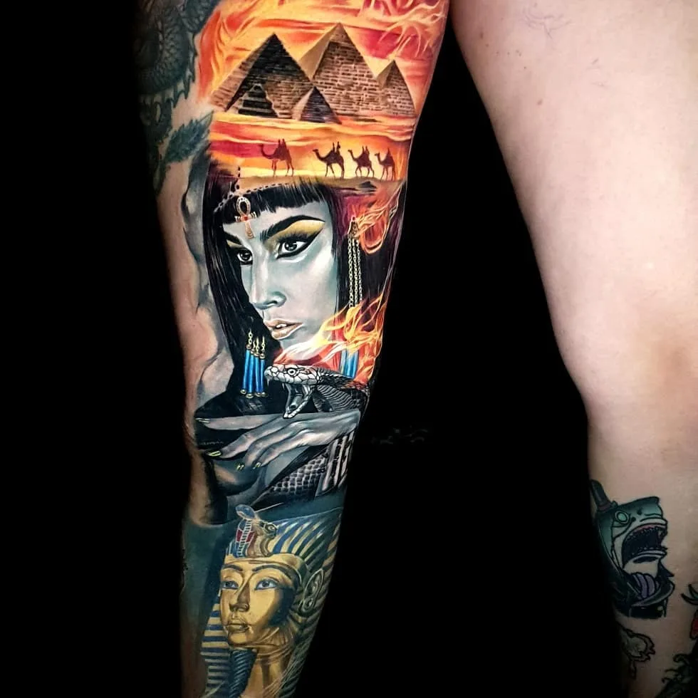 Tattoo artist Akbar ATA Tawakkal, authors style realistic tattoo, surrealism art | Indonesia, Bali
