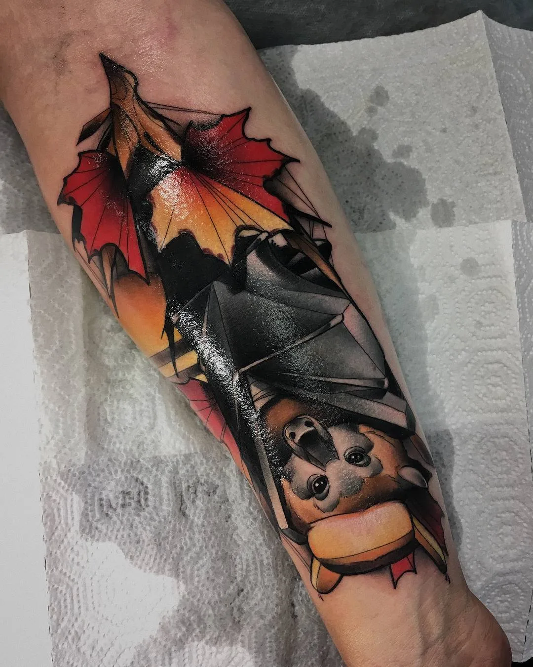 Artista de tatuagem Sasha Akulov, tatuagem colorida neo tradicional, nova escola | Rússia