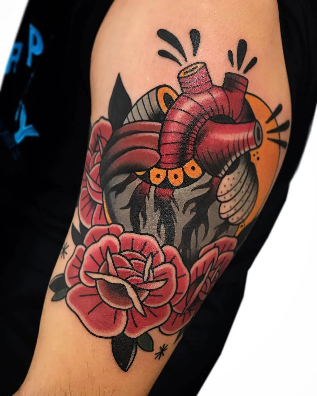 Tattoo artist Guindero, color new school neo traditional tattoo | Spain