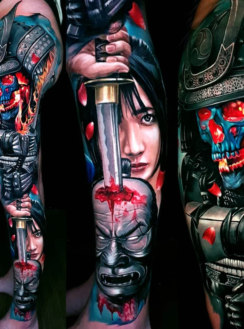 Indonesian surrealism in Akbar Tawakkal's tattoo