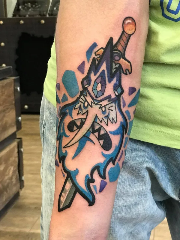 color cartoon Tatuaggio su forearm #22935 | Tatuatore Dima Inmirrioi