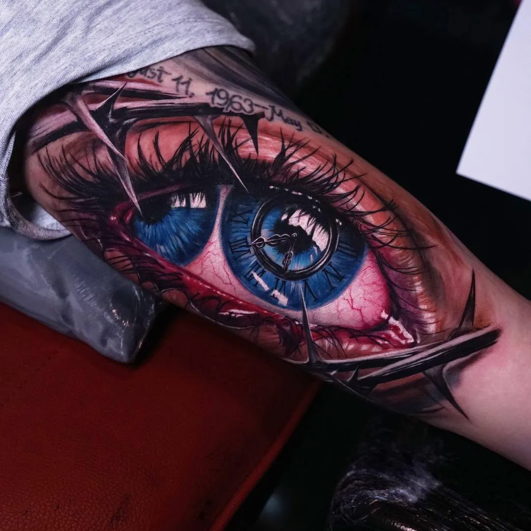 Tattoo artist Akbar ATA Tawakkal, authors style realistic tattoo, surrealism art | Indonesia, Bali