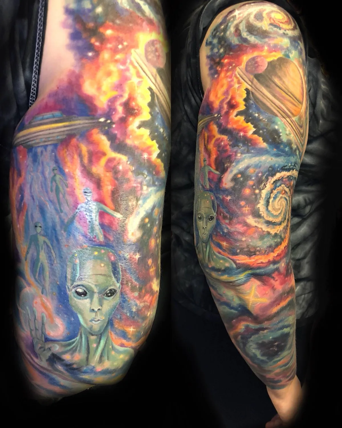 Tattoo artist Megan Wood, watercolor, realistic authors tattoo, flowers, animals | USA