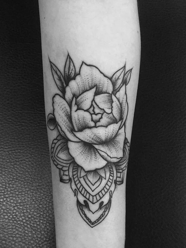 black and grey black and grey татуировка на forearm #24014 | Тату мастер Camilo Prat