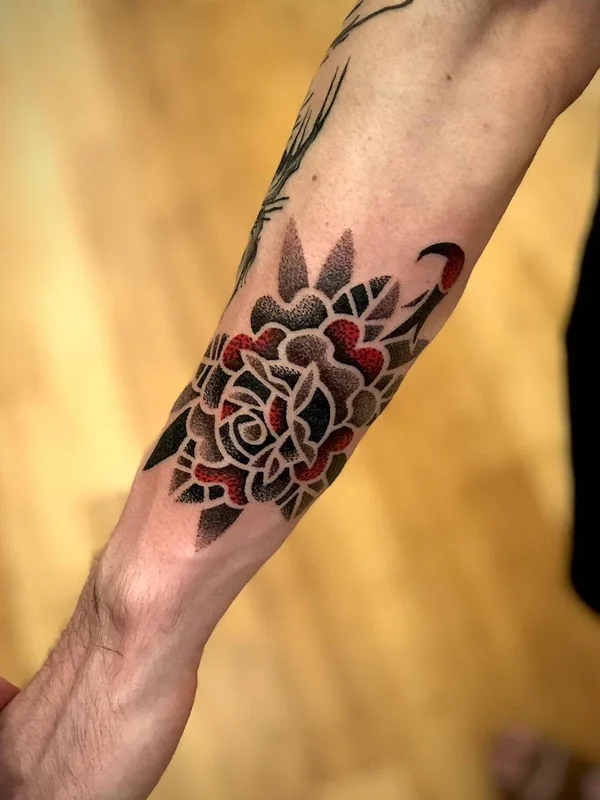 color neo traditional Tatuagem em forearm #31979 | Tatuador Sebastian Kandinsky