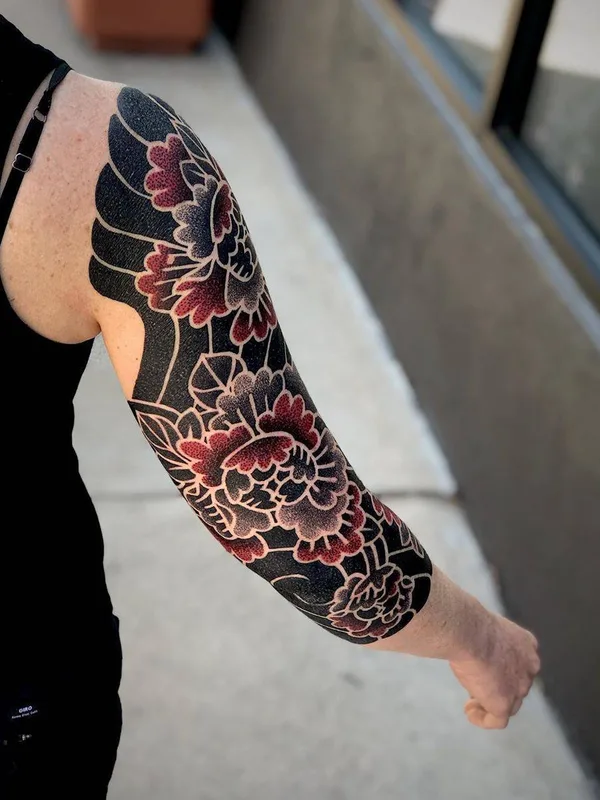 color japanese Tatuagem em full sleeve #31989 | Tatuador Sebastian Kandinsky