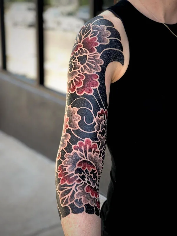 color japanese Tatuagem em full sleeve #31982 | Tatuador Sebastian Kandinsky