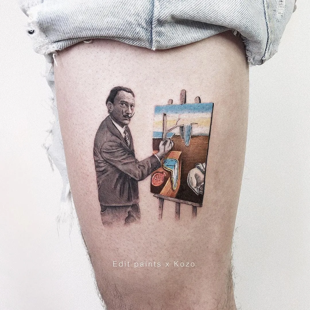 Tattoo artist Edit Paints, micro-realism tattoo | Israel, Tel Aviv