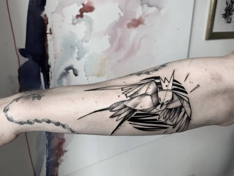 Tattoo artist Filip Fabian, watercolor, dotwork, linework tattoo | Prague, Czech Republic