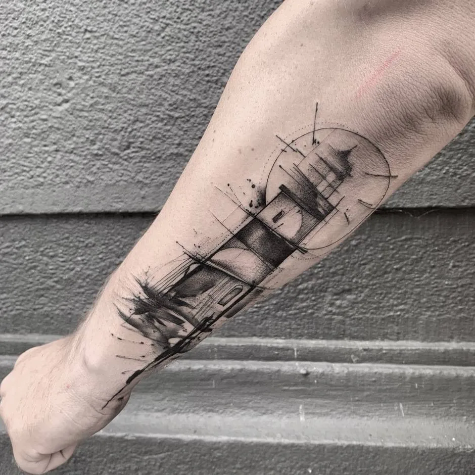 Tattoo artist Filip Fabian, watercolor, dotwork, linework tattoo | Prague, Czech Republic