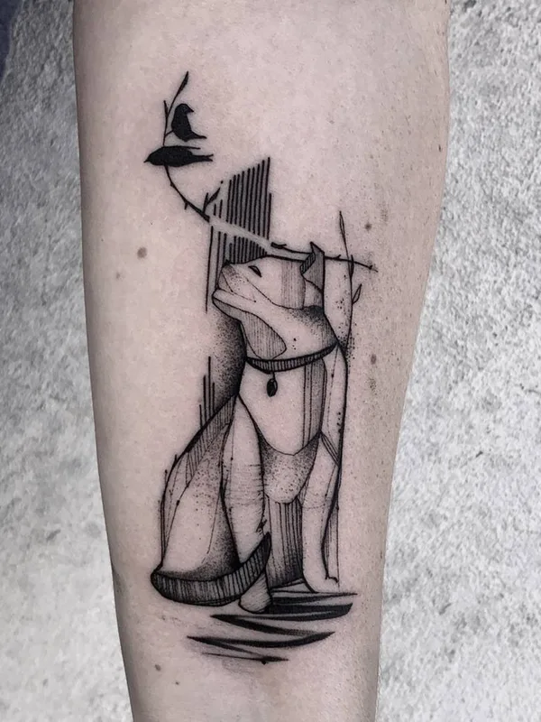 black and grey sketch tattoo on forearm #32151 | Tattoo Artist Filip Fabian