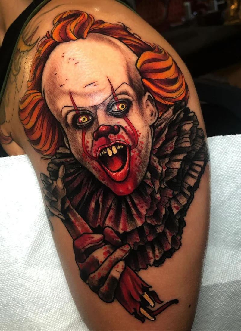 Neotraditional tattoo by Jeff Saunders
