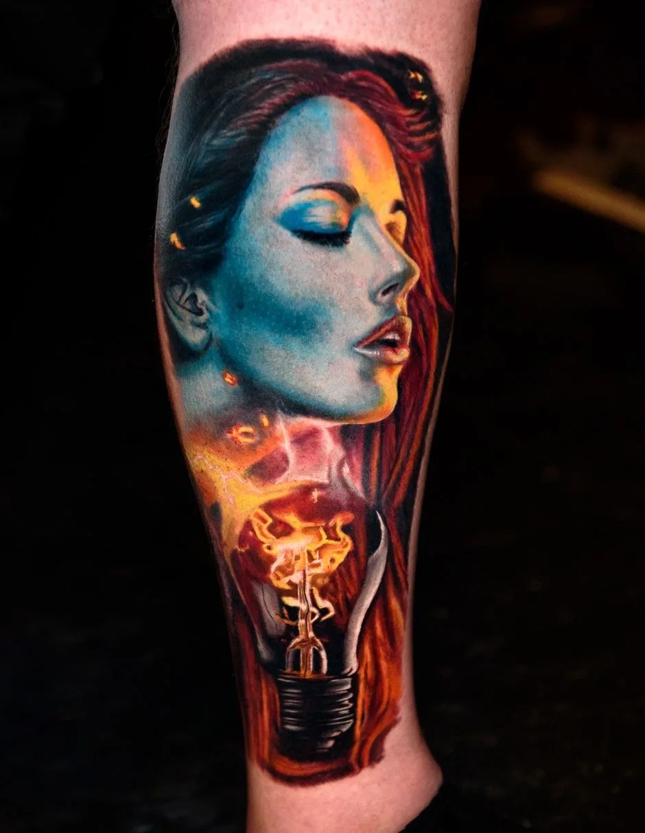 Color tattoo realism by Lena Diamanti | Greece Color tattoo realism by Lena Diamanti | Greece