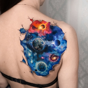 татуировка #41767 | Тату мастер Кристина Галиулина / Crystal Tattoo