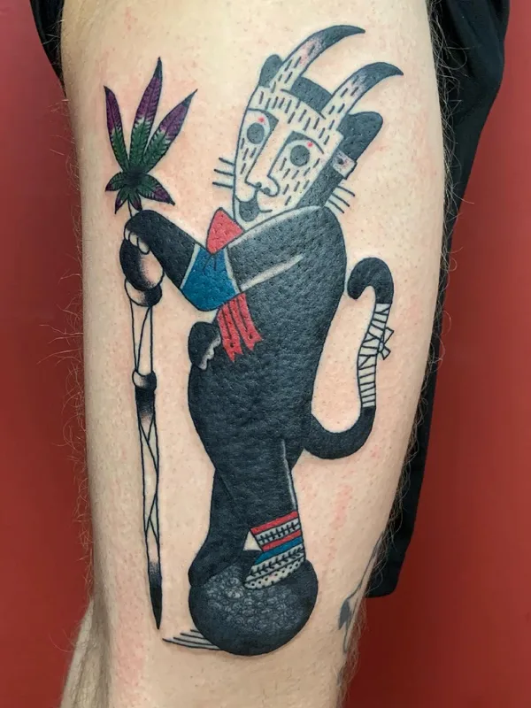 color illustrative tattoo auf forearm #58160 | Tätowierer Denxku
