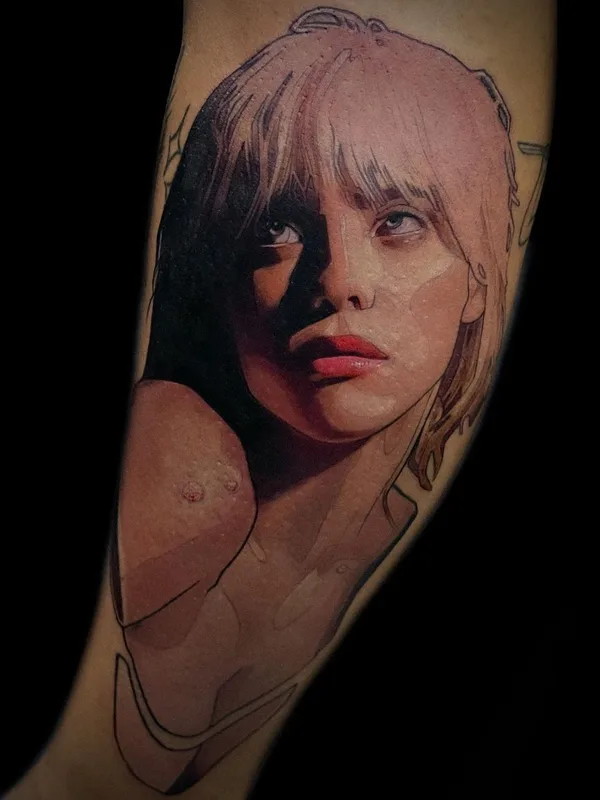 female color realism tatuaje en forearm #58221 | Tatuador Gerardo Valerio