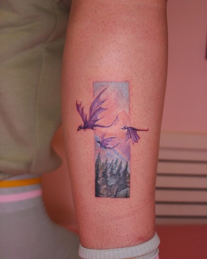 Тату эскиз # Тату мастер Юлия Гришанок