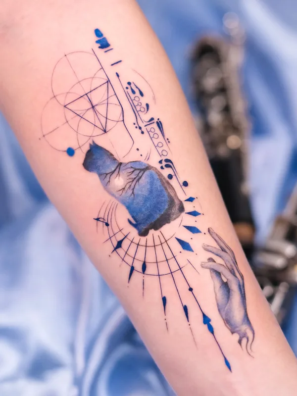color illustrative tatuaje en forearm #72992 | Tatuador Tatuaggi di porcellana