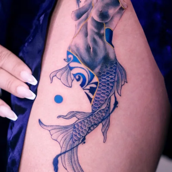 Fine Line tattoo by Tatuaggi di porcellana in Roma