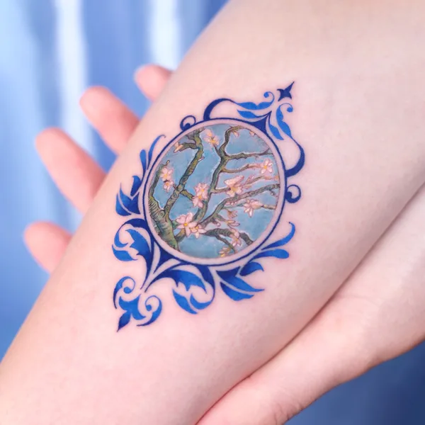 Fine Line tattoo by Tatuaggi di porcellana in Roma