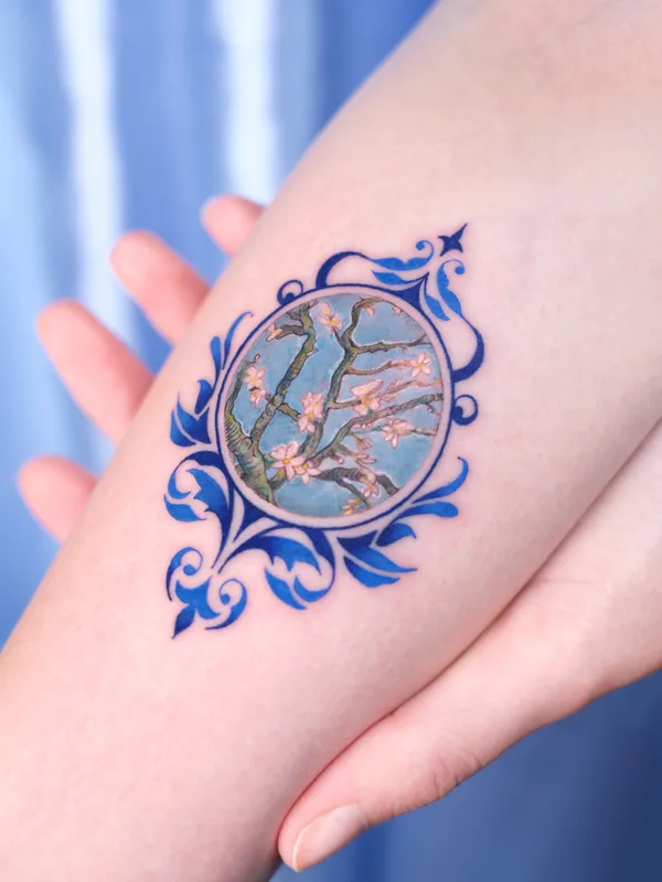 color illustrative tatuaje en forearm #72998 | Tatuador Tatuaggi di porcellana