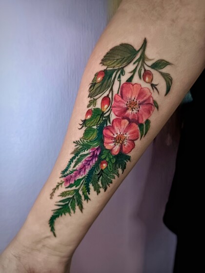 Тату эскиз #73035 Тату мастер Polina Alekseevna Mironenko