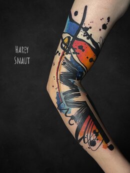 Watercolor tattoo
