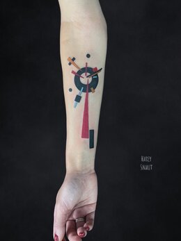 Abstract tattoo