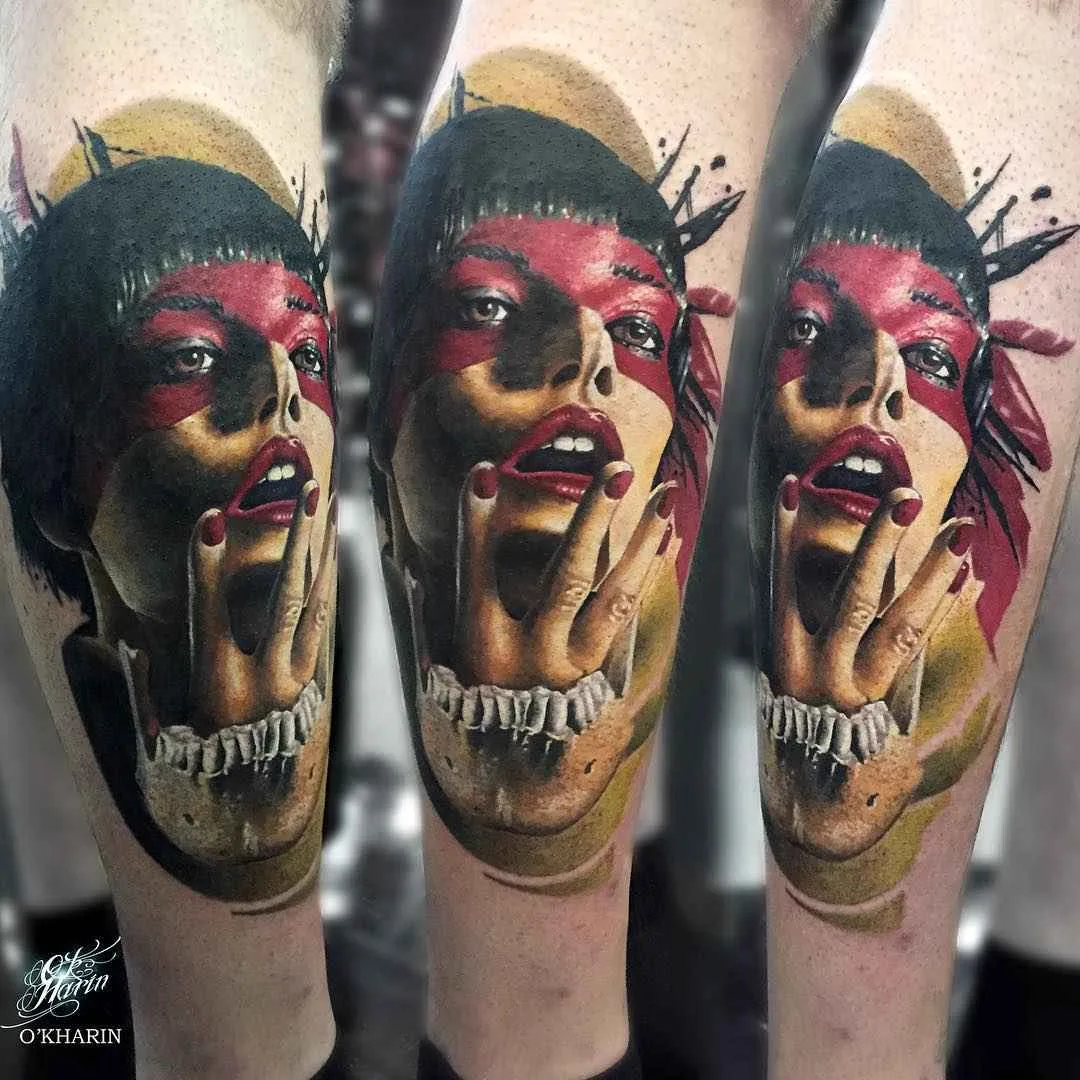 Alexander O'kharin realism tattoo artist | Александр О'харин реализм тату-мастер