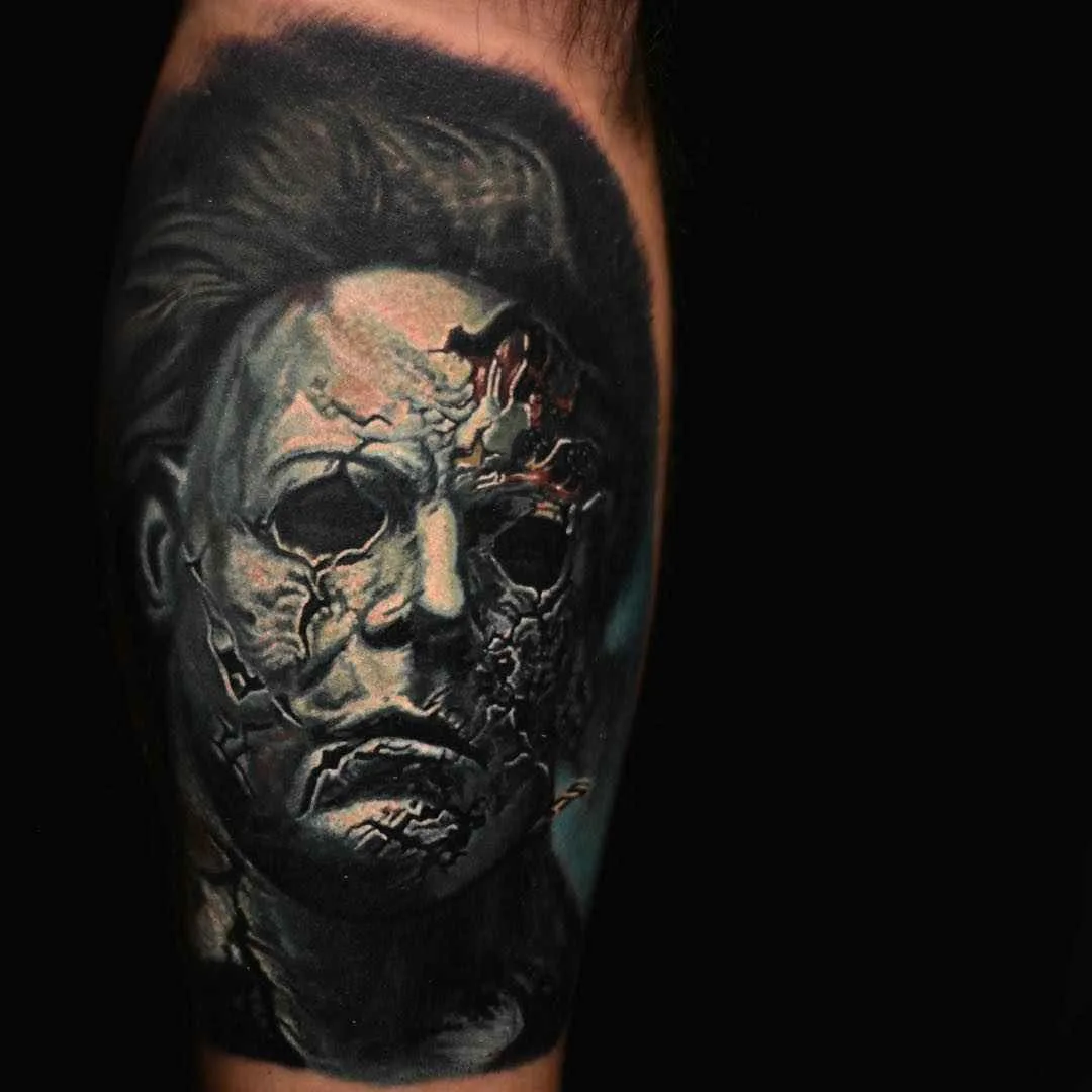 Tattoo artist Nikko Hurtado, authors color portrait realism tattoo | USA