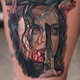 татуировка #1742 | Тату мастер Dongkyu Lee (Qtattoo)