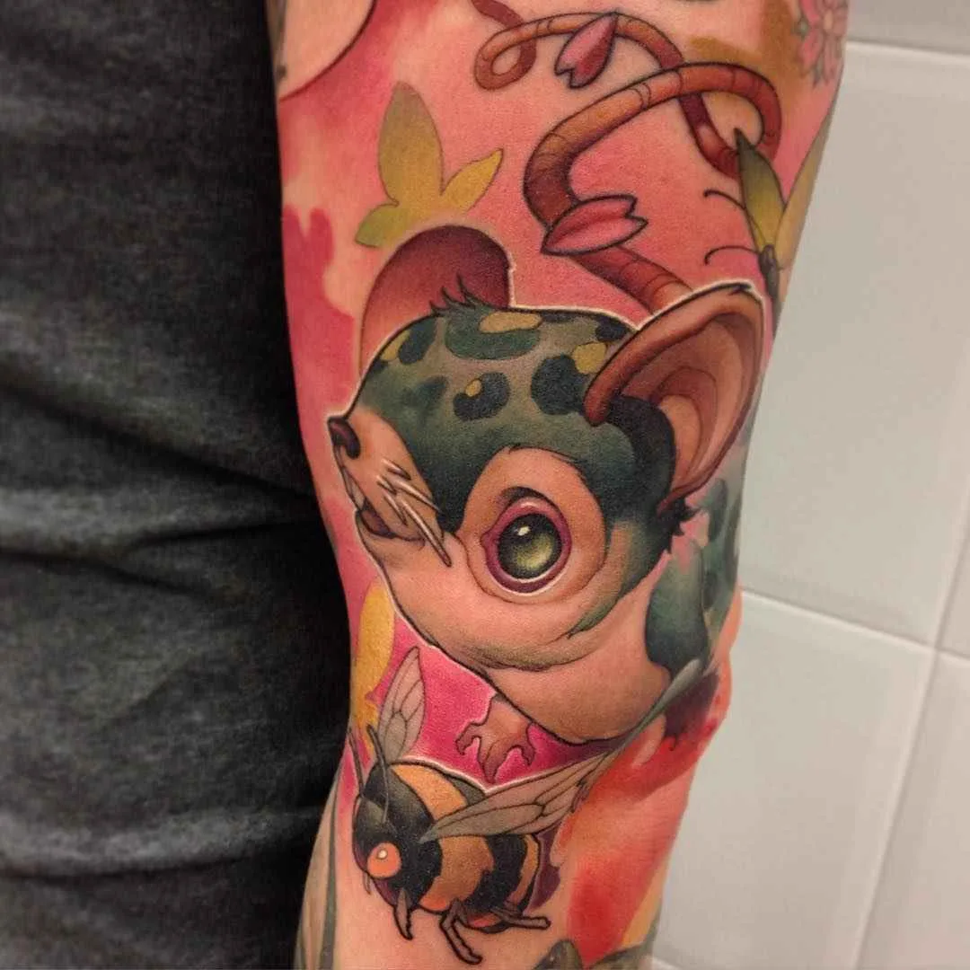 tatuaggio nuovo stile artista Jamie Ris | Тату мастер Jamie Ris ньюскул татуировки, эскизы