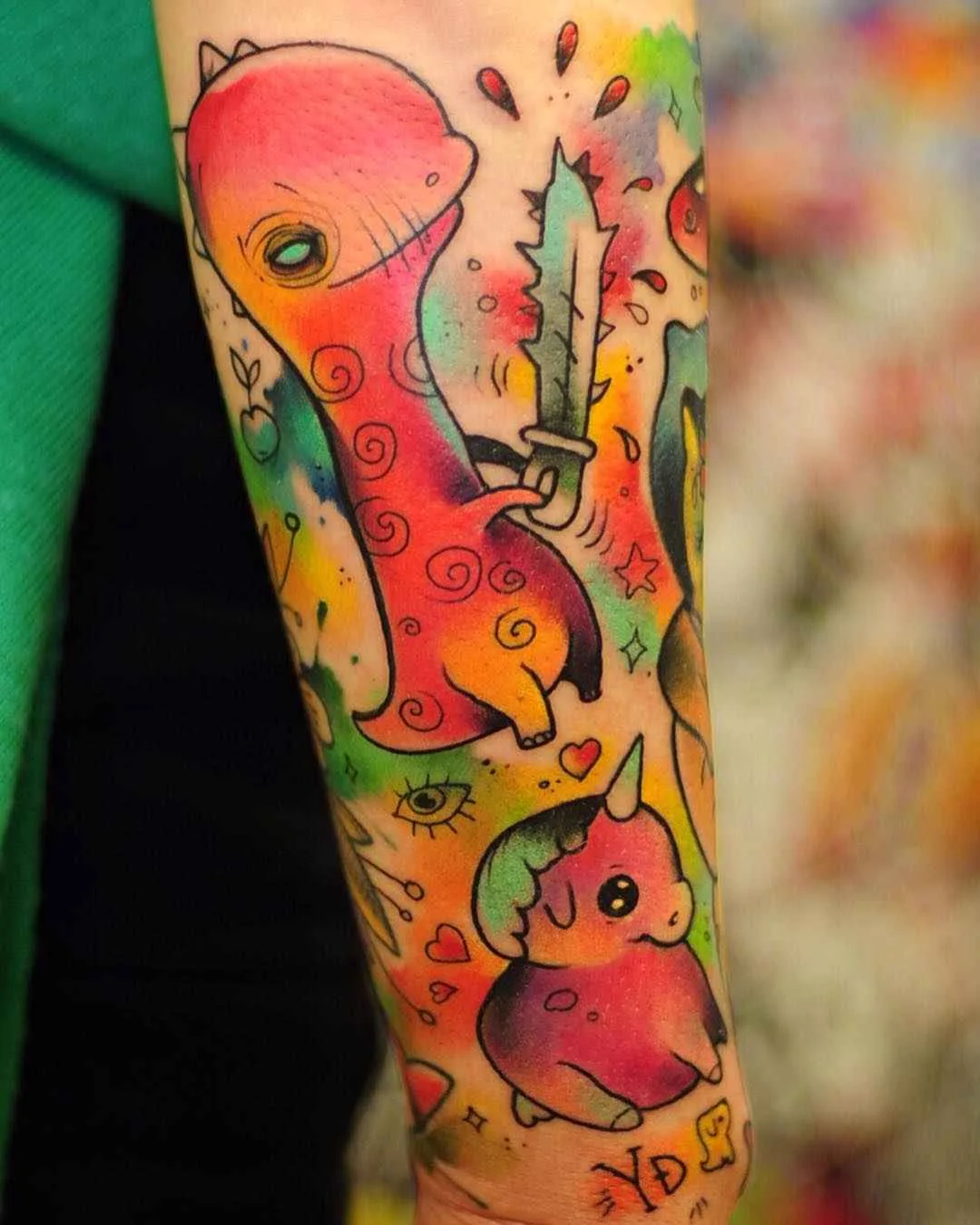 Anton Kovrigin yellow dog tattoo art | тату Антон Ковригин Yellow dog тату-мастер