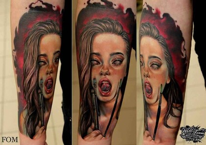 Тату эскиз #2461 Тату мастер Ilya Fominyh