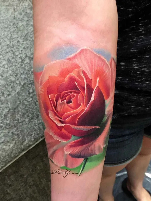 color realism 纹身 在 forearm #2674 | 纹身师 Phil Garcia