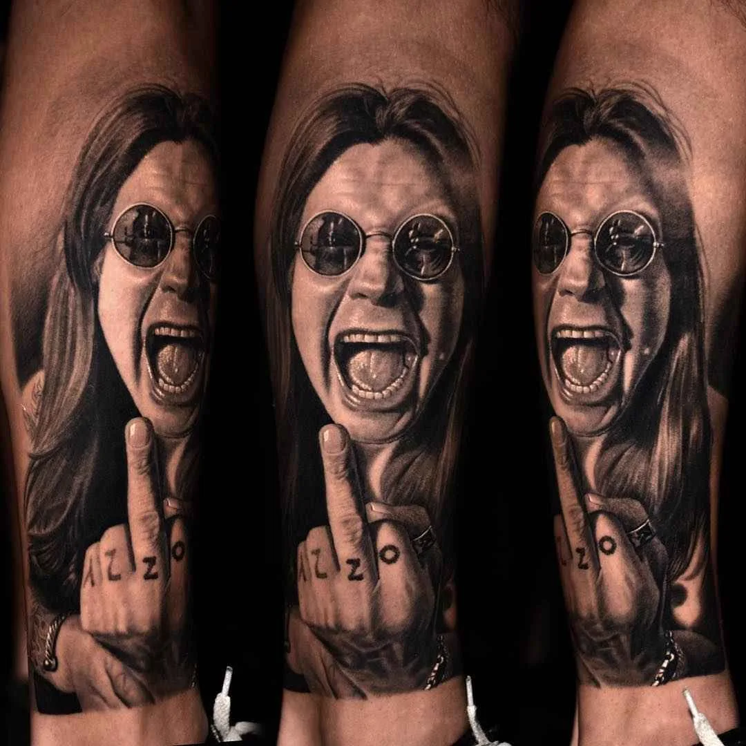 Tattoo artist Nikko Hurtado, authors color portrait realism tattoo | USA