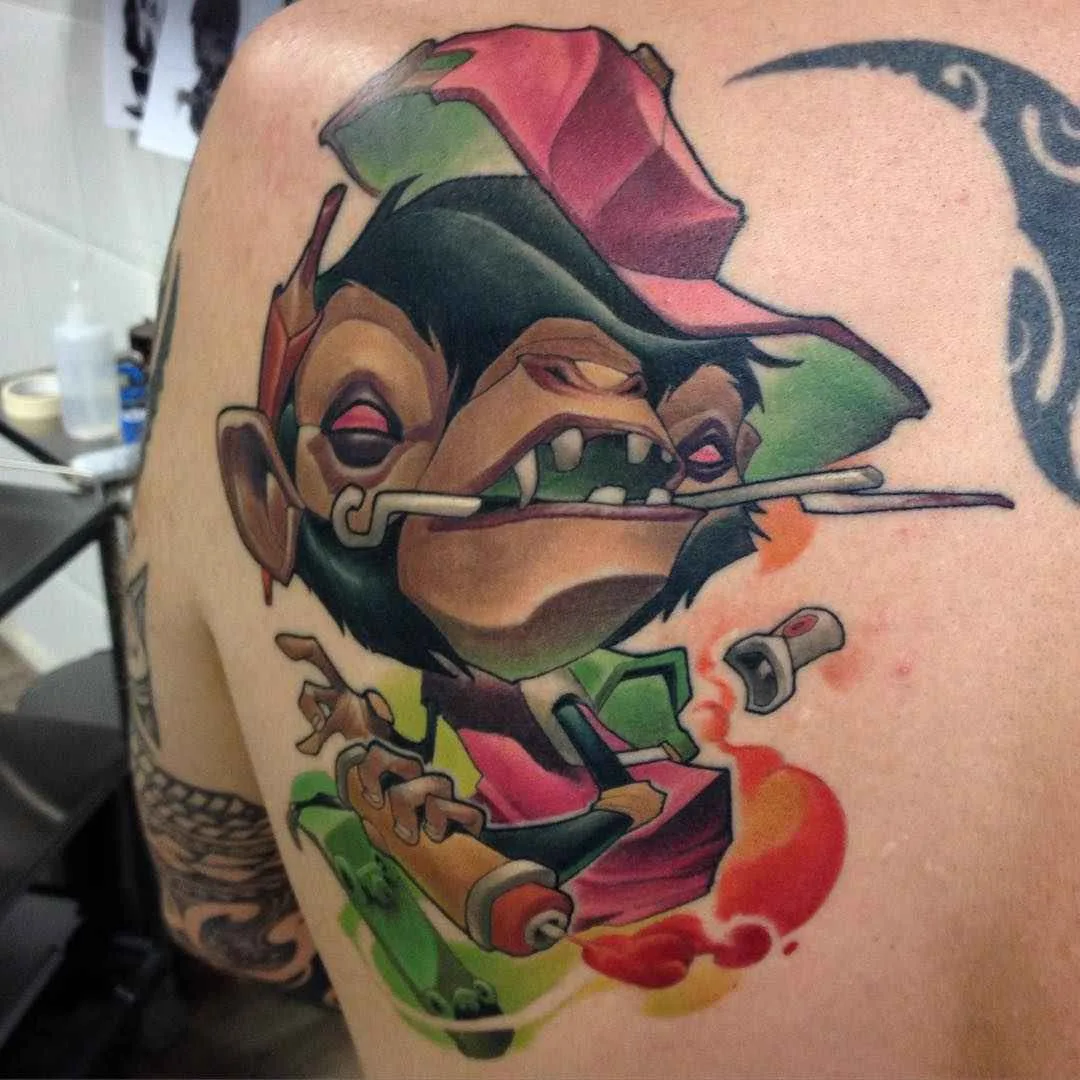 tatuaggio nuovo stile artista Jamie Ris | Тату мастер Jamie Ris ньюскул татуировки, эскизы