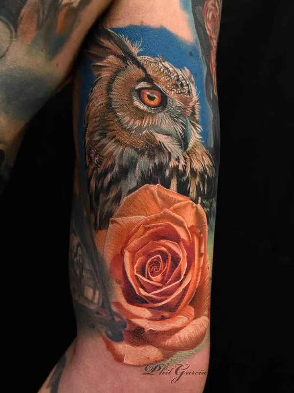 color realism 纹身 在 forearm #2675 | 纹身师 Phil Garcia