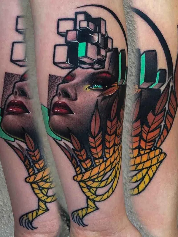 female color realism Tatuaggio su forearm #1817 | Tatuatore Zack Singer