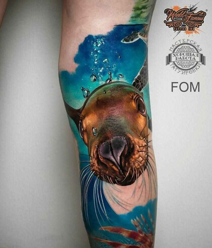 Тату эскиз #2473 Тату мастер Ilya Fominyh