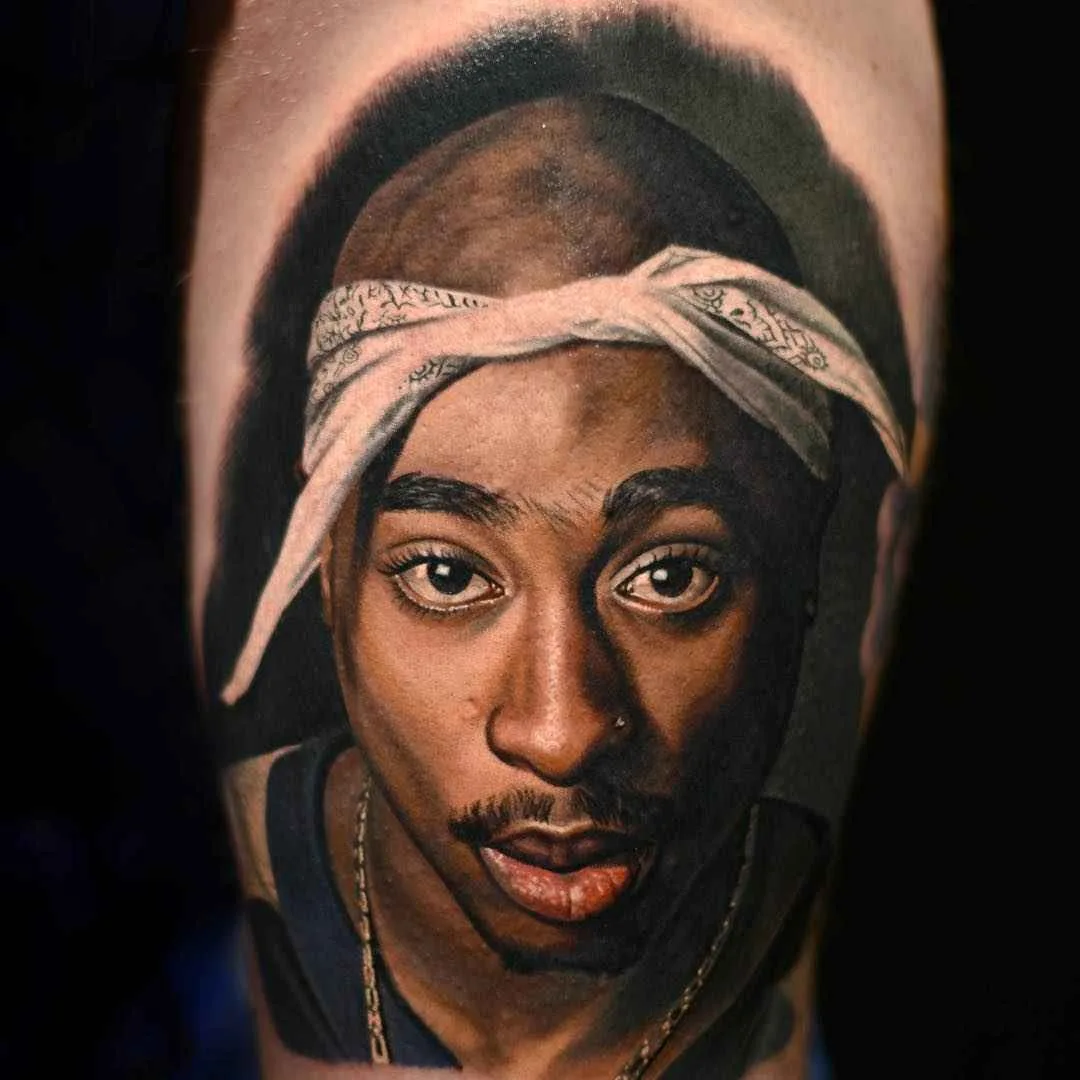Tattoo artist Nikko Hurtado, authors color portrait realism tattoo | USA