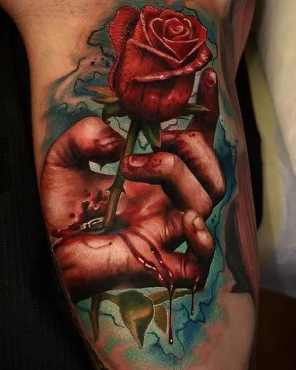 color realism татуировка на forearm #1691 | Тату мастер Mario Hartmann